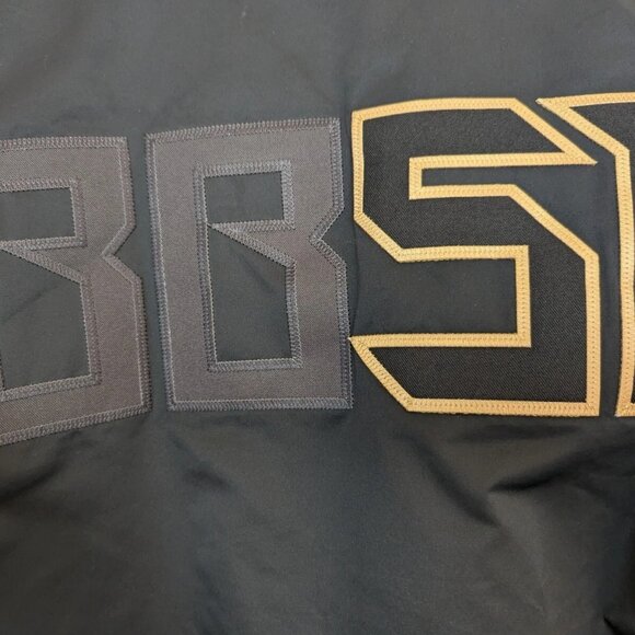 NIKE NFL BB51 BILL BOWERMAN Mens Large Bomber Jacket Reversible Sample Rare - Picture 9 of 11